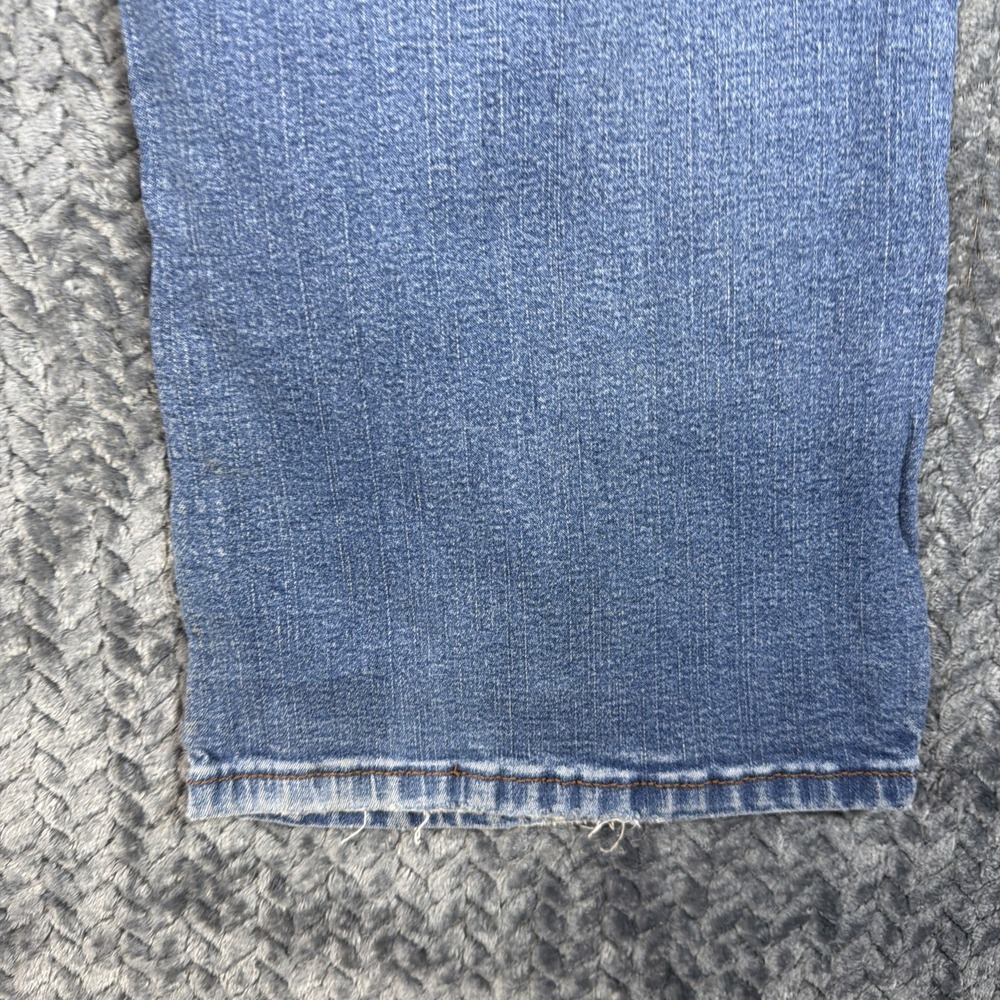 Levi's 512 Women's Classic Slim Stretch Tapered Leg Blue Denim Jeans Size 16M - Picture 11 of 15